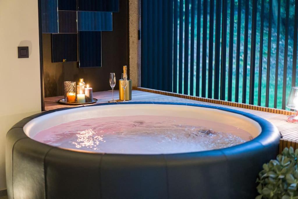 Buenas Noches Villa Standing Piscine & Wellness Boncelles Exterior foto